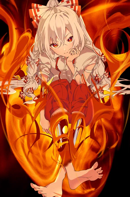 #東方Project #藤原妹紅 