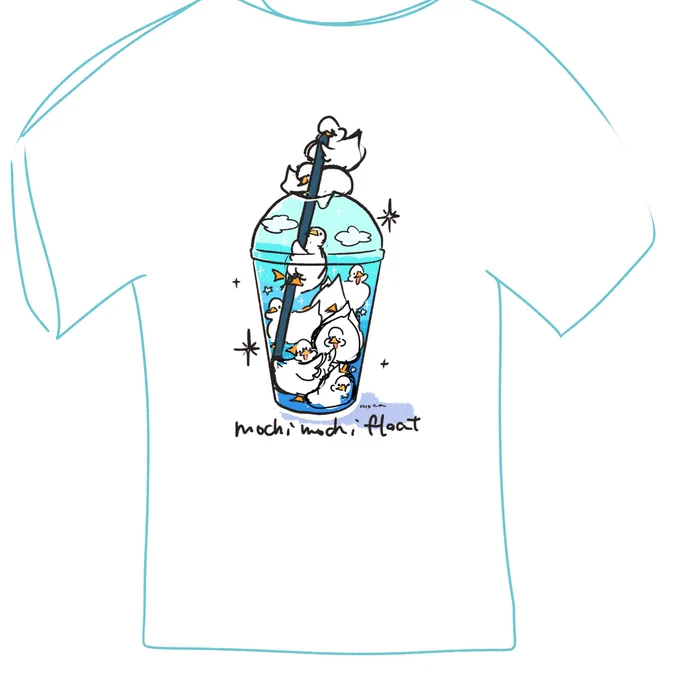 こんな感じのTシャツ作ろうと思います!デザフェス間に合わせます