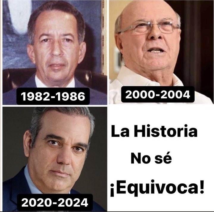 franchiscastill's tweet photo. Cada 20 años los nuevos votantes escogen esta maldición para RD 🤦‍♀️

La historia no se equivoca, históricamente los gobiernos del PPH ahora PRM no duran más de 4 años, por malos y corruptos.
Y en la actualidad tenemos el peor gobierno de todos los tiempos, un Popis que les causan asco los pobres y nos quiere erradicar de la fas de la tierra.
Los que no conocen su historia están condenados a repetirla.
Váyan a googlear antes de venir a defender los desgobierno BLANCOS.
Son destructores por naturaleza y nunca han hecho ninguna obra significativa al país.
#AguatenQueFaltaPoco 
#NoSabenGobernar 
#SeVan y no vuelven jamás 👎