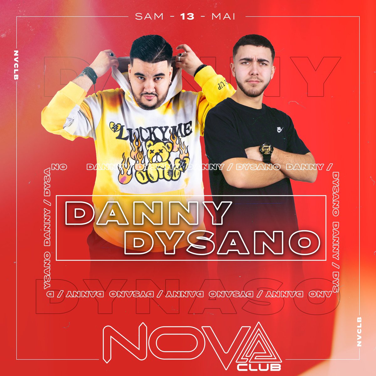 novaclub45's tweet photo. LE PROGRAMME DE LA SEMAINE 😍
11/05 : #BACKTOVINTAGE
12/05 : #KAARIS
13/05 :#DANNYxDYSANO https://t.co/B6nIkDzwxY