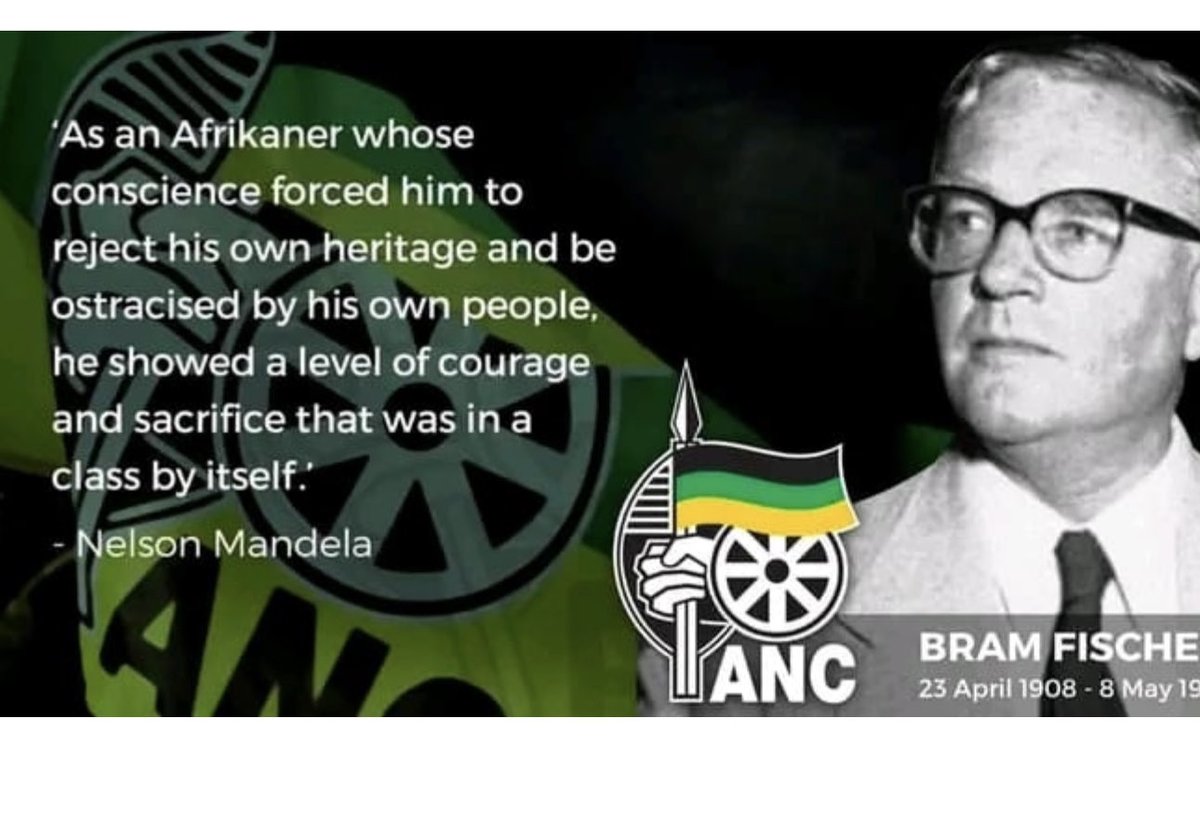 Today, 67 years ago you left this world with a dream of a non racial South Africa. We will always hold you in high esteem as we continue the path to build a truly non racial, non sexist democratic South Africa! You remain our hero, Cde Bram ‘Douglas Black’ Fischer