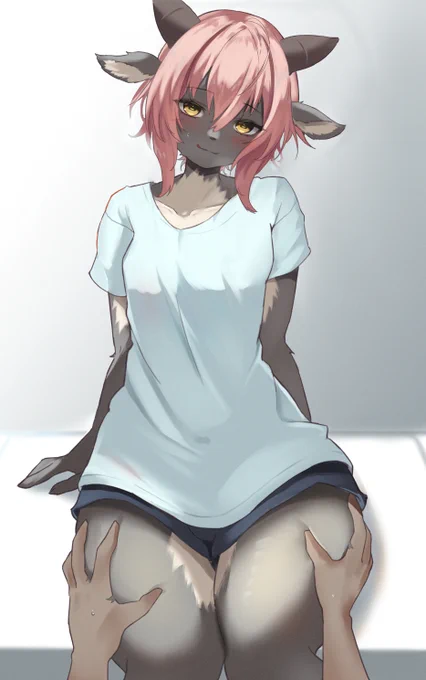 もふむちふとももを堪能してたらスイッチが入っているのに気づかなかった。捕食されるまで後・・・ 