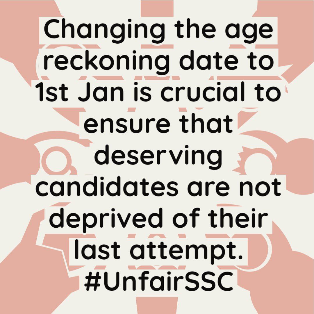 dasgourab627's tweet photo. #UnfairSSC 
We need help...we want justice..🙏
@DoPTGoI @PMOIndia 
@BJP4India @PiyushGoyal @DrJitendraSingh @AmitShah @ChouhanShivraj @dpradhanbjp @drramansingh @BJP4Delhi @narendramodi @rajnathsingh
@DoPTGoI @PMOIndia 
@adityaranjanaka @abhinaymaths @RYPofficial @gyanSHILA_sid https://t.co/TWgvDoU37O