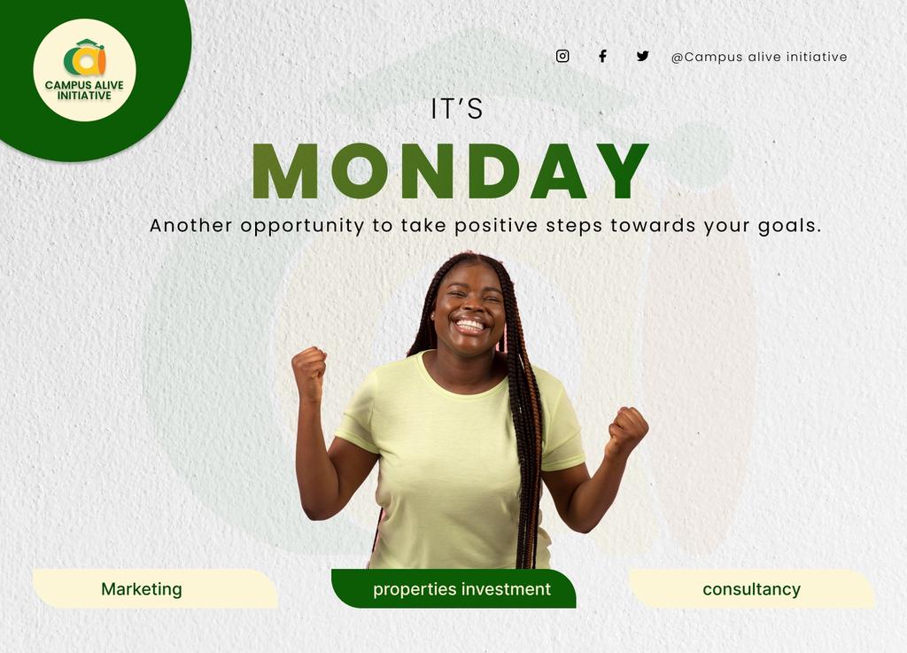 Campus_Alive's tweet photo. Monday is a fresh start. It's never too late to dig in and begin a new journey of success. 
#MondayMotivation #demol #SEAGames2023  #Succession https://t.co/ZjBE6UaKKF
