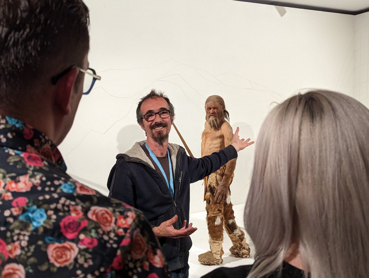 StepChangeEU's tweet photo. Just a small collection of photos from #EUSEA23!
Mountains, trees, an ice mummy, science communication, citizen science, and even yodeling!
A truly fantastic conference, thank you @EuseaEvents and @EURACrenewables. https://t.co/KysG0eGkMy