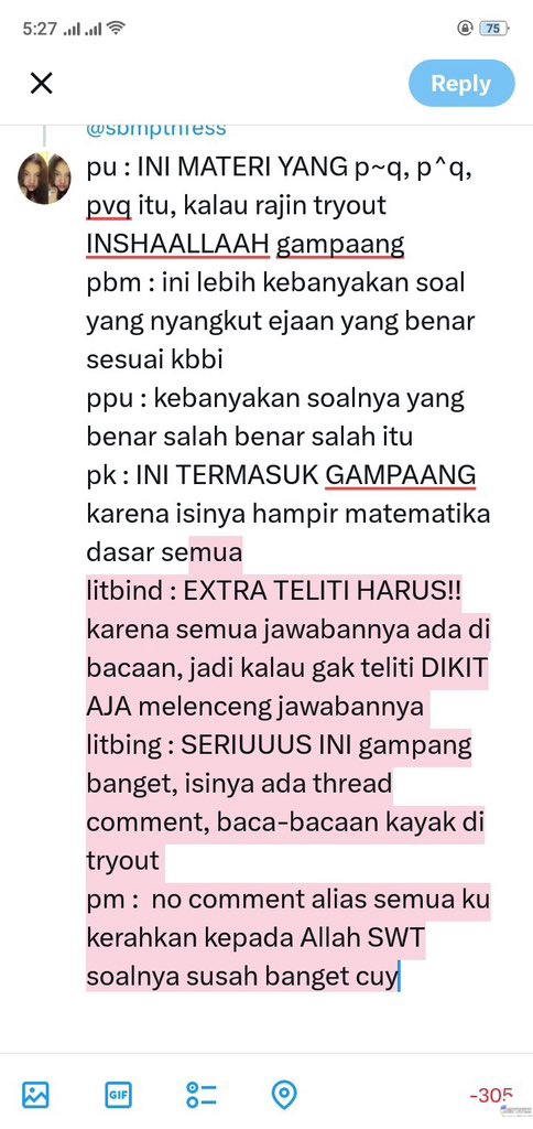 sbmptnfess's tweet photo. 🧑‍🎓 ini ada review lagi per subtest buat utbk hari pertama yaa https://t.co/jac3psLMUB