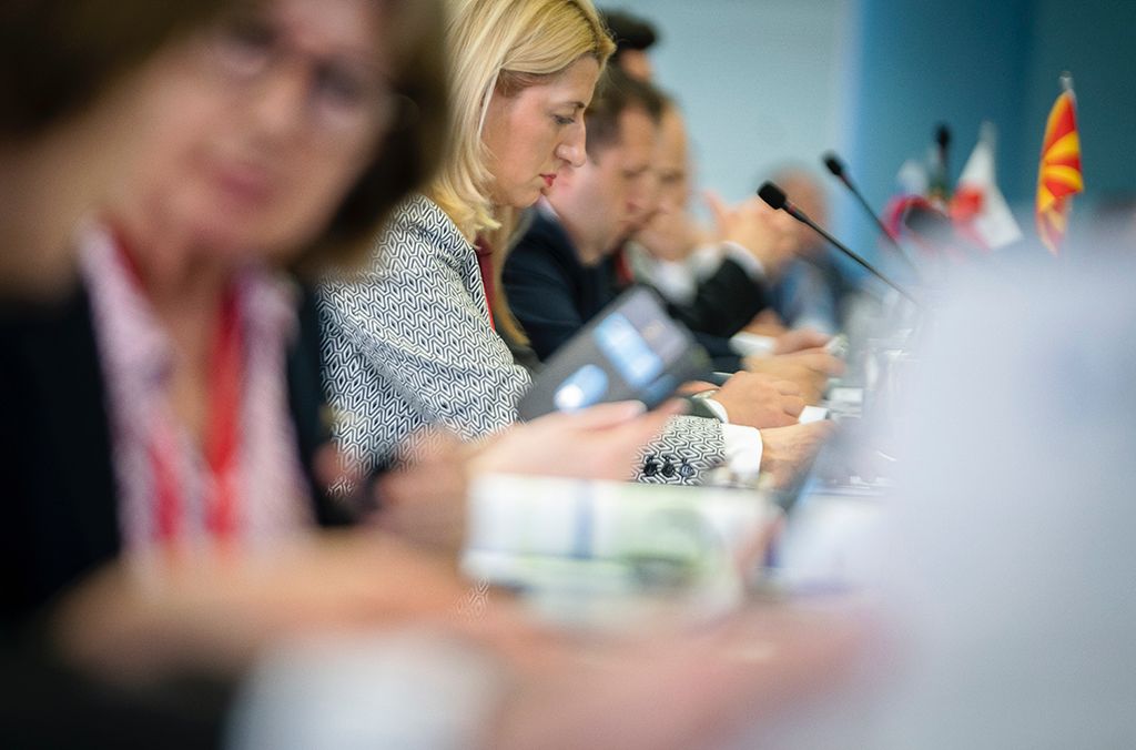 The opening ceremony of the INTERPOL European Regional Conference is officially underway in North Macedonia 🇲🇰, attended by more than 140 senior police officials from 53 countries.