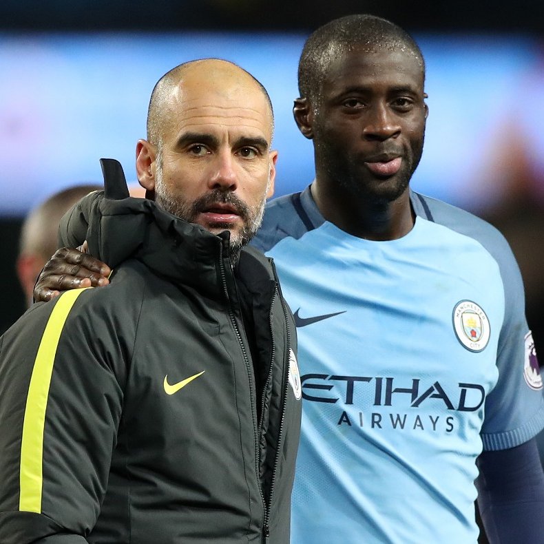Footballtweet's tweet photo. 🎙️ Dimitri Seluk, Yaya Touré's agent has confirmed the curse has been lifted on Manchester City and they can now win the Champions League: 

"I want to apologise for this matter. I think it's time for that bitterness to stop - and I know Yaya feels the same way because he wants nothing but success for City. I can now say that the voodoo charm has now been lifted by shamans – and I think City will win the Champions League under Pep Guardiola. 

They have a good chance of winning it this year. But whatever happens, they will certainly win it in the next three years." 🧙🏿‍♂️❌