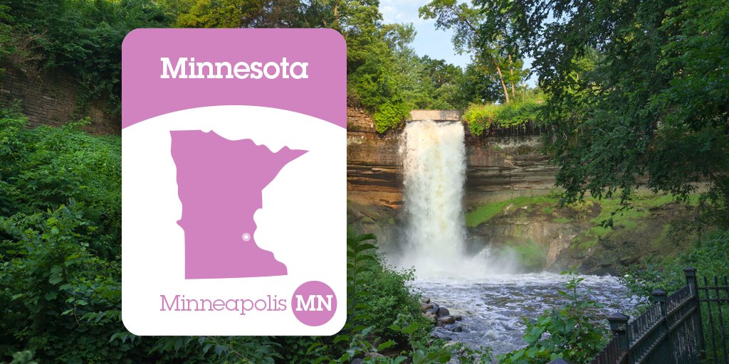 In 1889, Minneapolis’ Minnehaha Falls became one of the first state parks in the United States. #Minneapolis #MinnehahaFalls #trivia