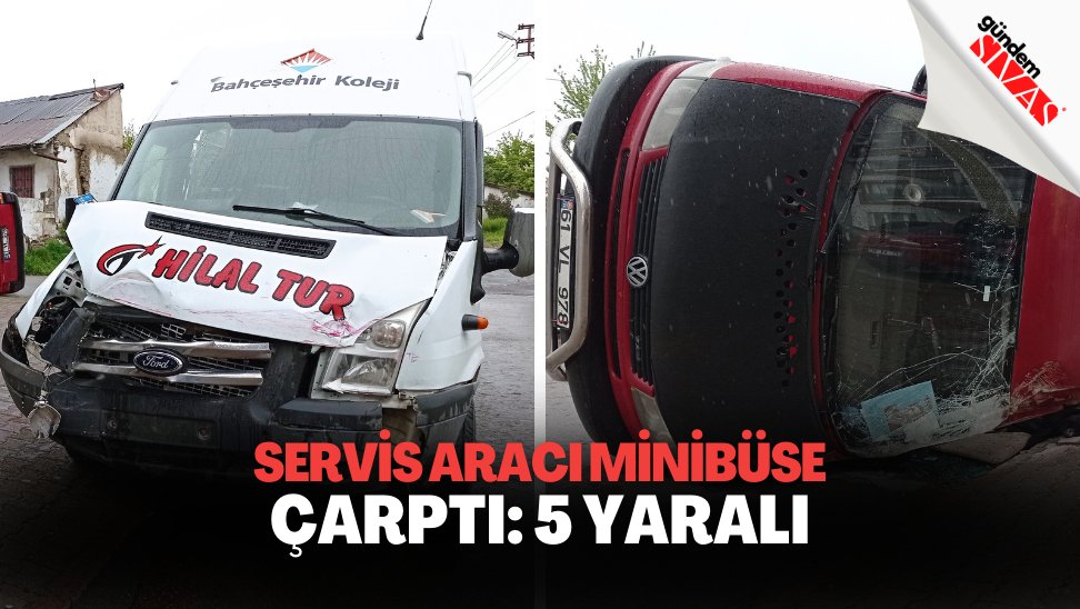 gundemsivascom's tweet photo. Servis Aracı Minibüse Çarptı: 5 Yaralı
#gündemsivas #sivashaberleri #sivashaber #sivas #trafikkazasi #sivaskaza #kaza #inonu
https://t.co/q0wA3viRgC https://t.co/IXhN9CoNBk
