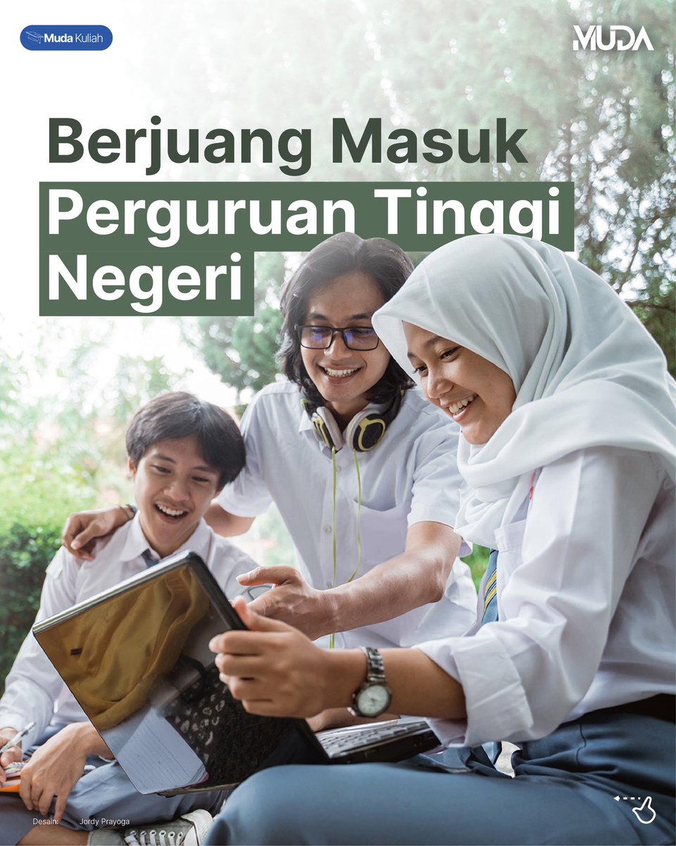 Perguruan tinggi negeri masih menjadi idaman bagi siswa lulusan tingkat menengah atas, ya Sobat Muda. Mereka pun berjuang untuk bisa masuk kampus negeri. Nah, berikut ini ada cerita dari Sobat Muda dalam perjuangannya menuju perguruan tinggi negeri. Simak di sini. #MudaKuliah