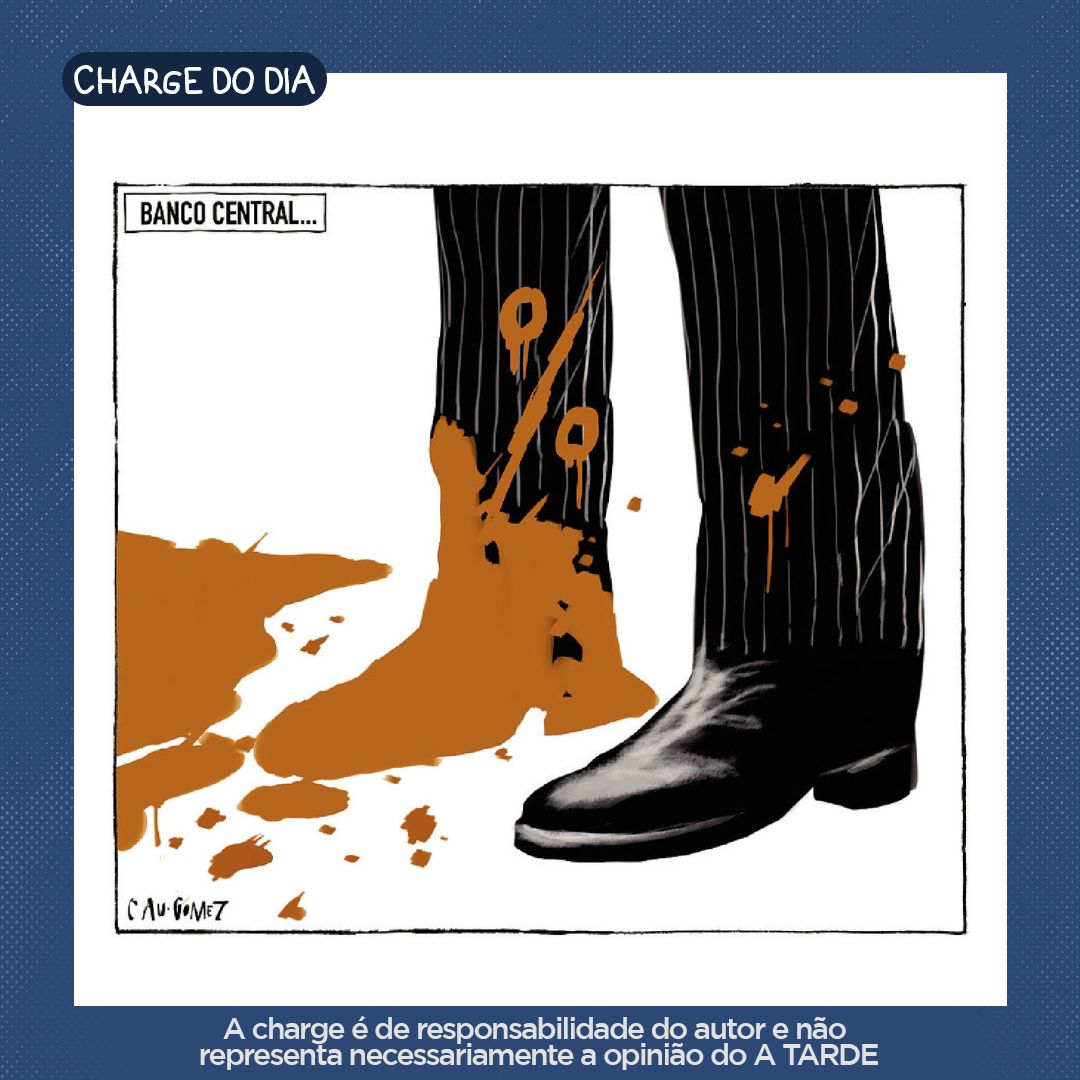 atarde's tweet photo. #ChargeDoDia, veja outras charges no #PortalATARDE acessando o link na bio.
#Charges #CauGomez #ATARDE #GrupoATARDE
A charge é de responsabilidade do autor e não representa necessariamente a opinião do A TARDE. https://t.co/NOvERcd0QO