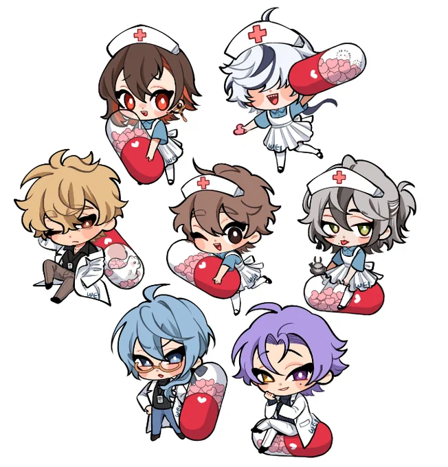 little nurses and doctors