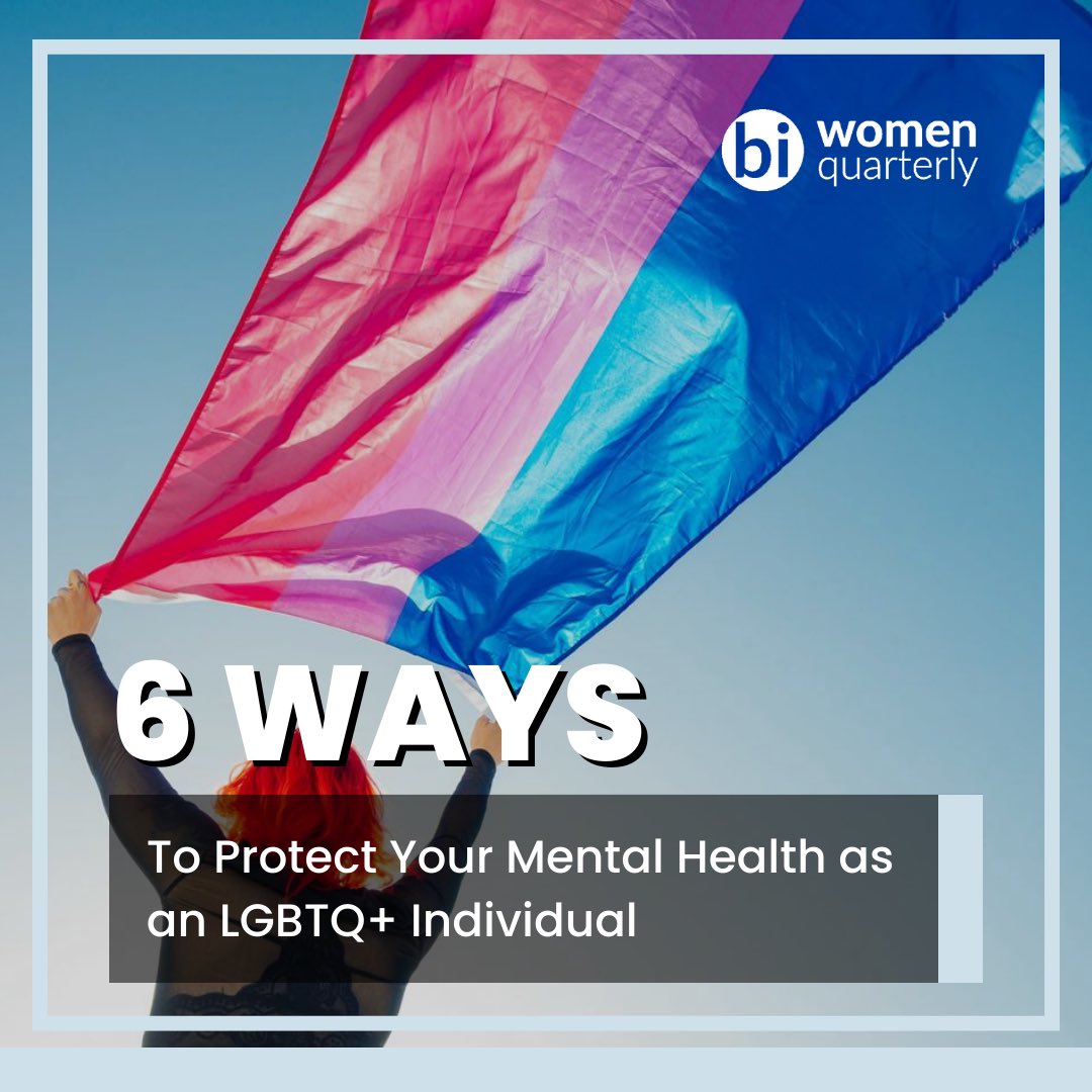 May is Mental Health Awareness Month! Here are some ways to protect your mental health as an LGBTQ+ individual! (A thread)