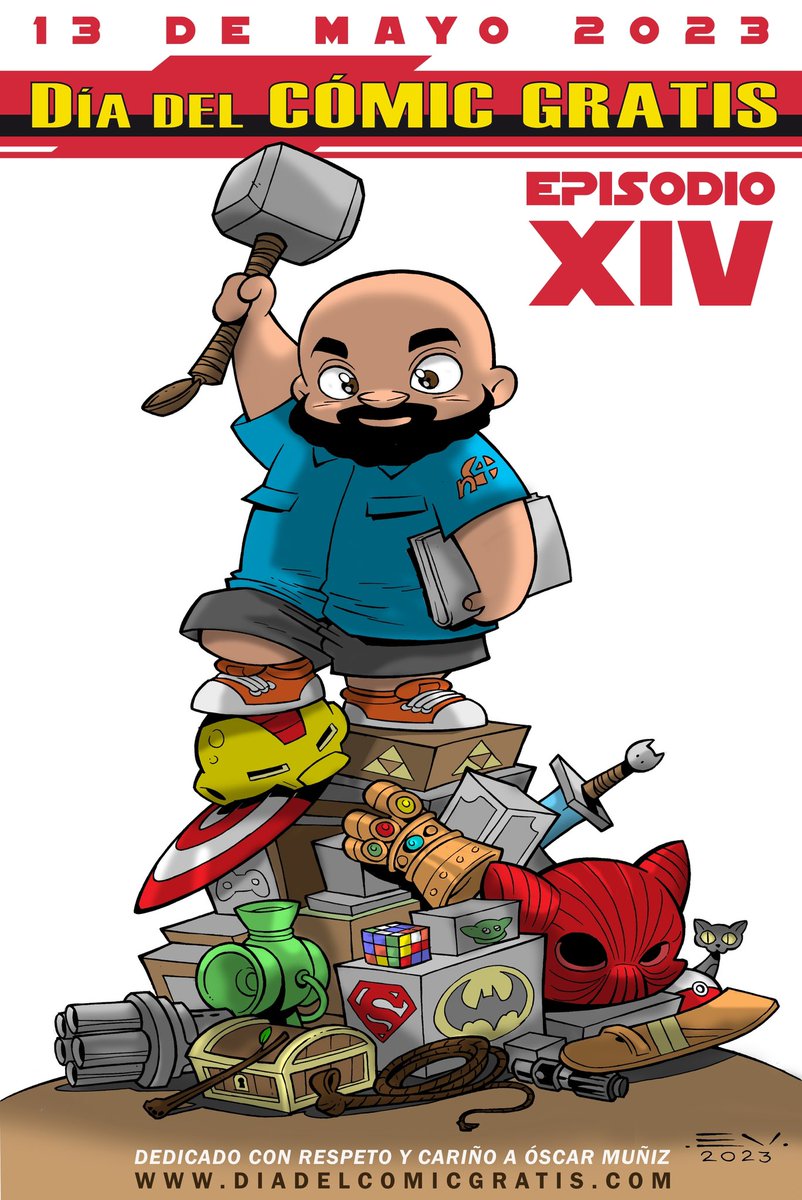 CaracolaComics's tweet photo. Y seguimos con la celebracion de Dia del comic Gratis 2023. En colaboracion con los comercios de la calle San Prudencio y Aspanafoa, la Legion 501 de Star Wars nos visitara este sabado 13 de 18 a 20h. 
No falteis!!! https://t.co/tVxSH2ArdB