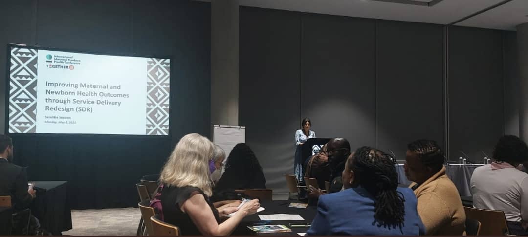 MNCH_Centre's tweet photo. #IMNHC2023 #1stsession, teams explored the opportunities available to ensure that Service Delivery Redesign (#SDR) can provide comprehensive obstetric and newborn services within 30 minutes of birthplace while ensuring it is acceptable and accessible to all families. https://t.co/lcMRcBMnoG