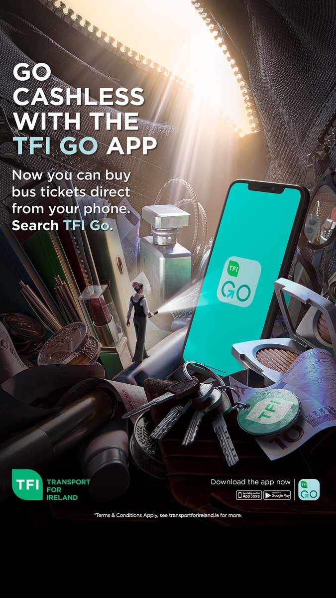 If you still have the now OLD 183 timetable that was in service up till December 4th you should destroy it!

TFI GO App is your cashless option, other payment option is cash and free travel pass holders can avail of this service.

@TFIupdates #connectingireland