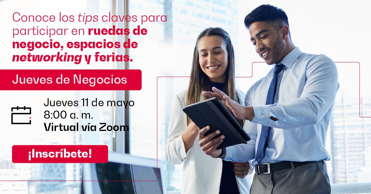 camaracomerbog's tweet photo. La CCB en el marco del Programa de Conexiones de Negocios Interclústeres, que busca facilitar los negocios entre empresas de distintos sectores económicos de Bogotá y la Región, te invita a participar en el primer jueves de negocios. Inscríbete aquí 👉https://t.co/2GMuJIssGj https://t.co/7DBI4jGSDe
