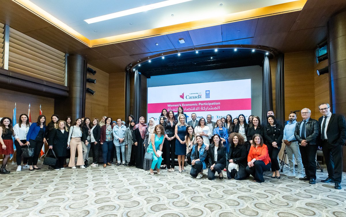 CanadaLebanon's tweet photo. Investing in #genderequality and #womenempowerment strengthens economies and communities for everyone. Challenge yourself and anyone who tells you no!
Watch how 🇨🇦 and @UNDP_Lebanon partnership has empowered women economically in 🇱🇧. https://t.co/FSp6mW6C5r https://t.co/77vDNQRB4X