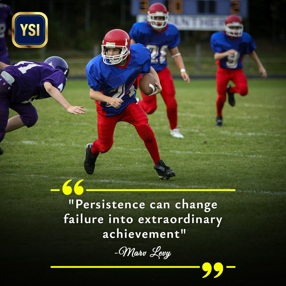 'Persistent effort can turn failure into extraordinary achievement.'

💪 #nevergiveup #persistenceiskey #achievegreatness #mondaymotivation #youthsports #youthmotivation #sportsmotivation