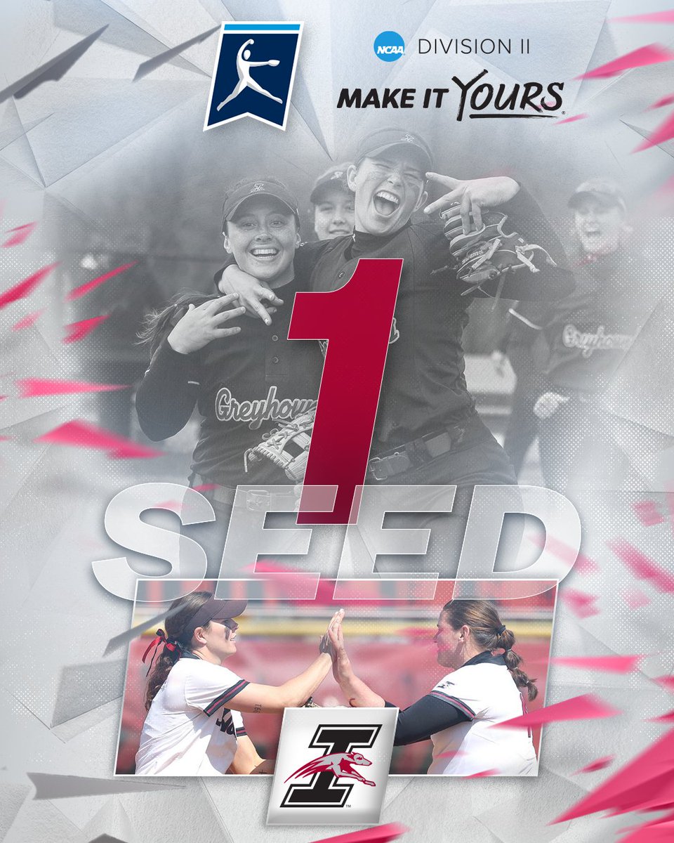 Representing the Midwest Region as the No. 1 seed, <a href="/UIndySoftball/">UIndy Softball</a>!

#D2SB | #MakeItYours