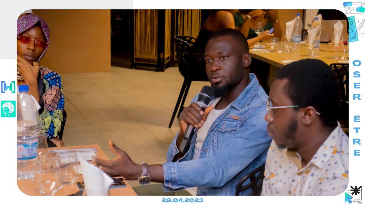 [OSER ÊTRE📸] Retour en image sur l’événement du 29 avril en partenariat avec Women Techmakers Cloud Abidjan/Cocody. 

Une dernière sélection 😍