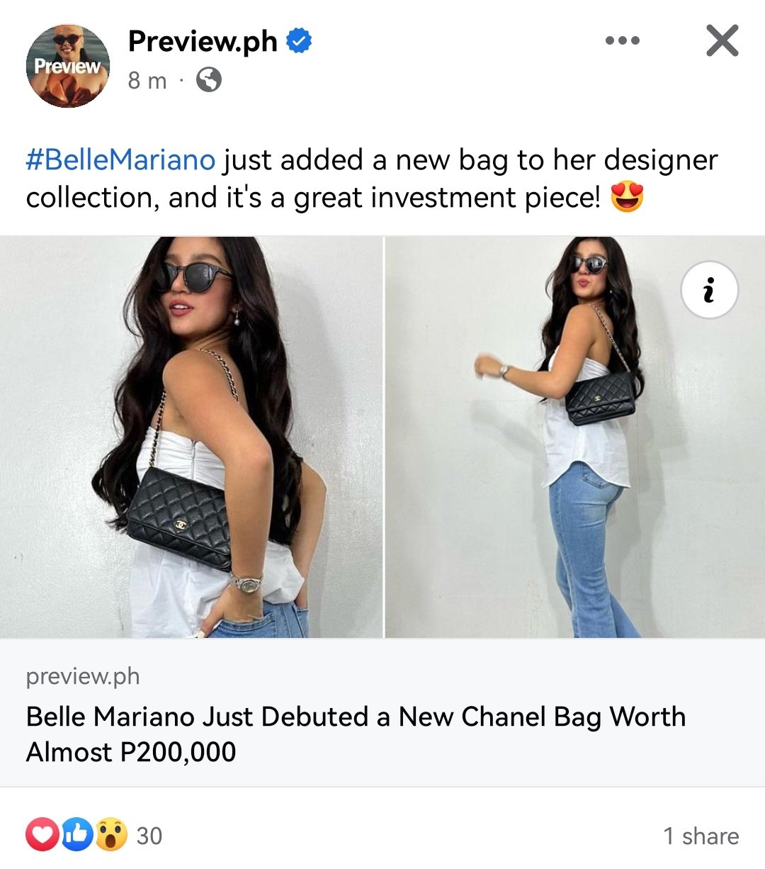 Belle Mariano Just Debuted A New Chanel Bag Worth Almost P200,000