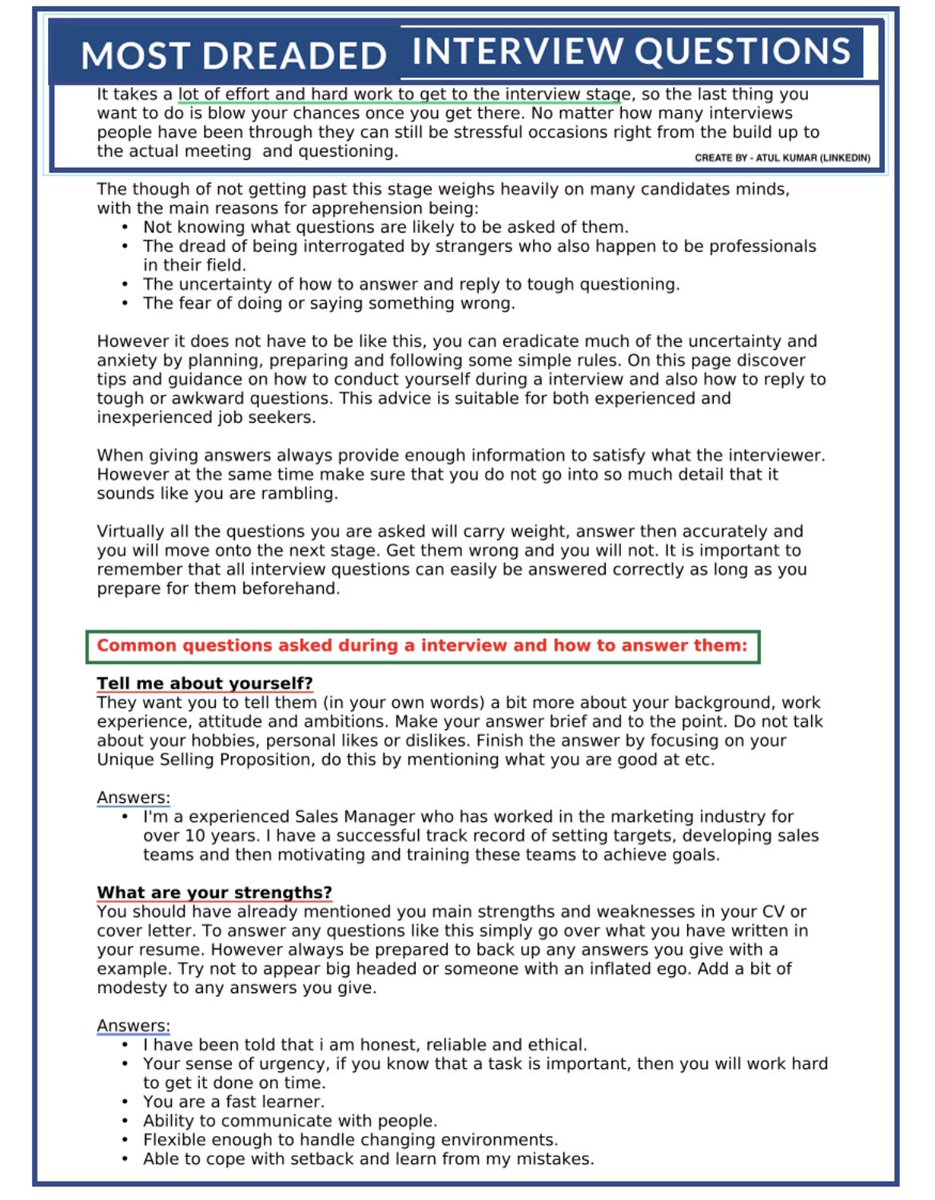 empayarkerjaya's tweet photo. Jawapan bocor untuk jawab soalan interview. Guna jawapan ni untuk bantu diri sendiri dapat kerja 10x lebih cepat. Semoga bermanfaat 👍🏻 https://t.co/oR8RIcBjsT