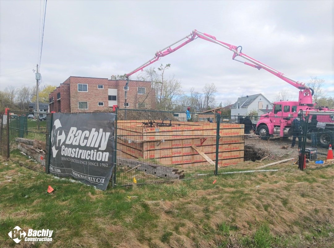 Concrete pouring happening at our King St Fire Restoration Rebuild project!

#restoration #construction