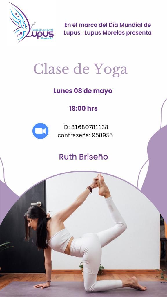 LupusMorelos's tweet photo. ¡♡Hoy a las 7 pm!
Y como nos seguimos moviendo en nuestro mes de visibilización por el #Lupus, si no pudiste asistir a la #brazada y le quieres regalar a tu cuerpo movimiento tienes que asistir a nuestra actividad de hoy👀 #yoga con una mujer maravillosa,quien es maestra de https://t.co/cbPEfYTp3I