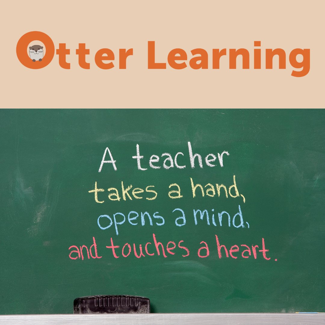 Otter_Learning's tweet photo. As Teacher Appreciation Week is upon us, join us in recognizing amazing teachers across the industry. This week we celebrate their unwavering dedication and exceptional contributions! #TeacherAppreciationWeek #OtterLearning #InspiringEducators #TeacherHeroes #SupportTeachers https://t.co/BxgCl4krIJ