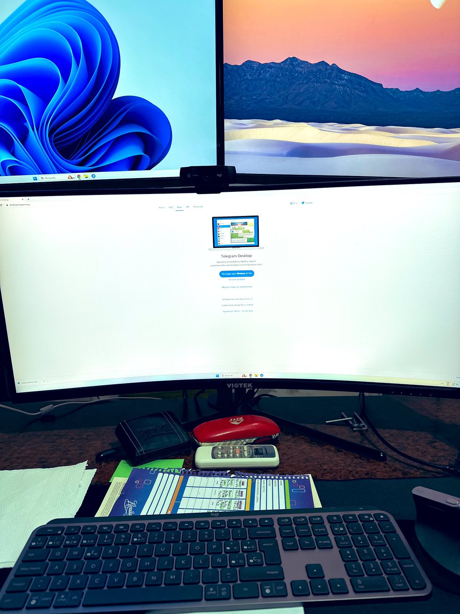 FrancoTradingFT's tweet photo. Nuevo #SetupTrading🔋✅
Mother msi b550 tomahawk
Ryzen 9
Ssd 1tb nvme m.2
Dos placas de video rx 6600
Cooler noctua nh-u12s
Fuente 1000w corsair
2 ram de 16 corsair
2 monitores Samsung de 27”
1 monitor de 34” ultrawide viotek gnv34dbe2
MyT: logitech mx ergo + ergo mx vertical https://t.co/MxBfRNbLH9