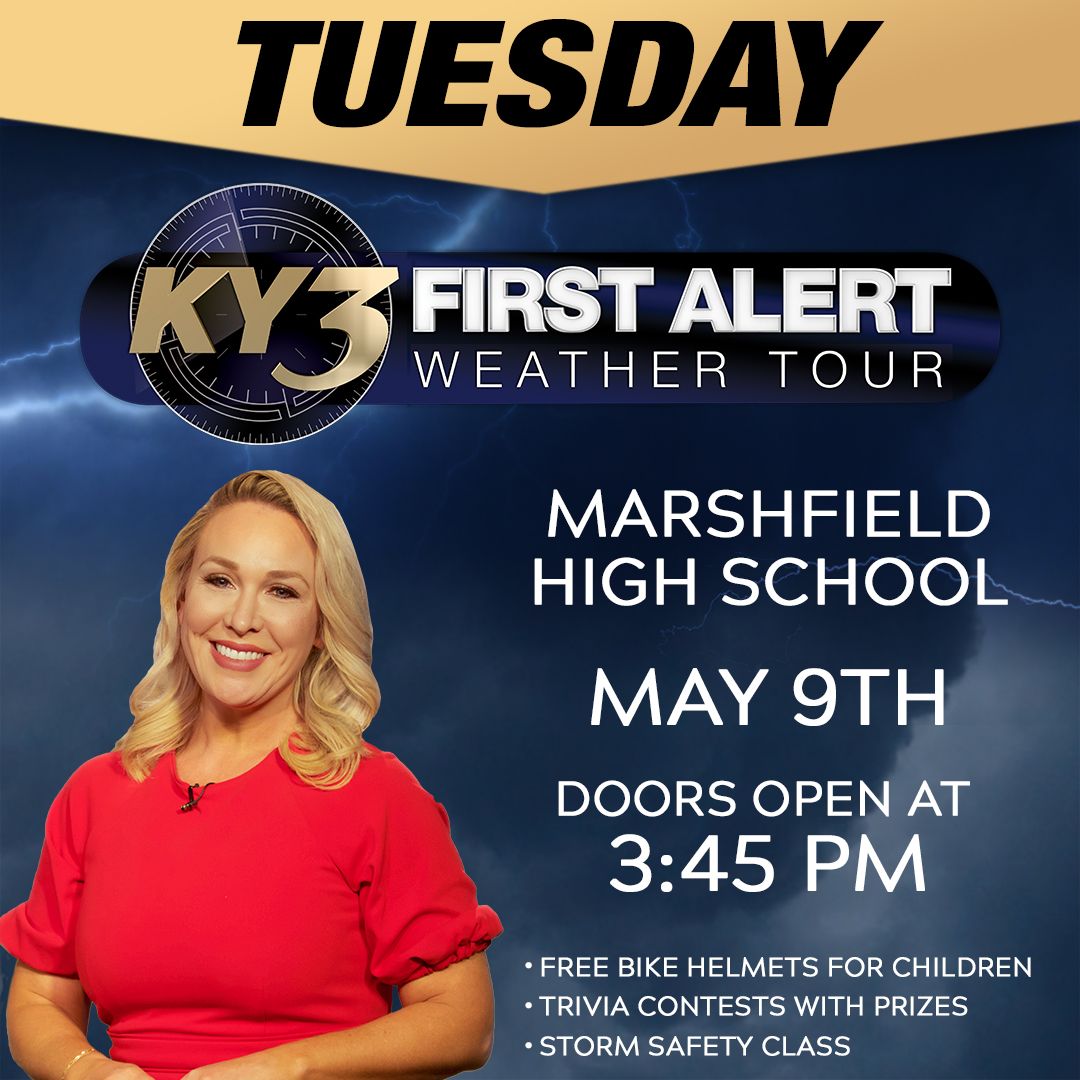 KY3 News on Twitter "KY3 WEATHER TOUR Come see us on Tuesday at