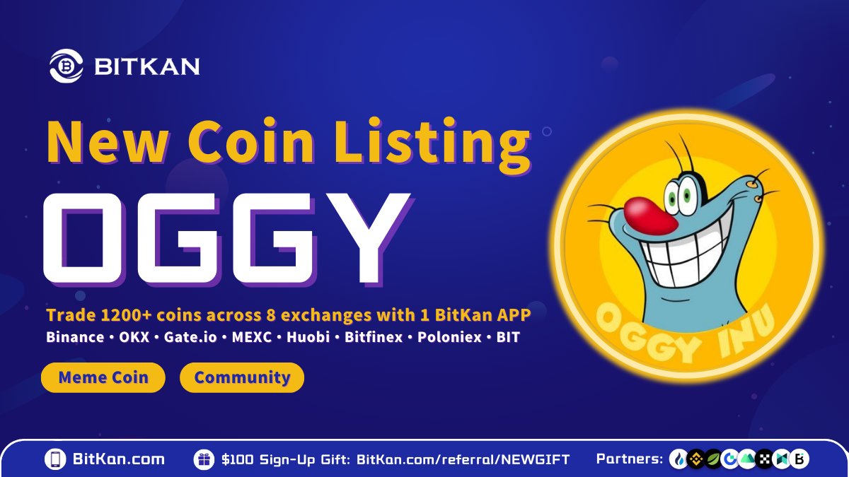 BitKanOfficial's tweet photo. 🔥 @Oggy_Inu $OGGY has been listed on #BitKan
 
🔹 Genre: #Memecoin, #Community
🔸 75 lucky new users who spot trade a net amount of ≥ 520,000,000,000 #OGGY on BitKan will be qualified to win $75 USDT each!
 🔹 Trading Event Ends: 23:59, 14 May
 
 🎁 https://t.co/iZrcZrz461 https://t.co/LQUxXaqm7w