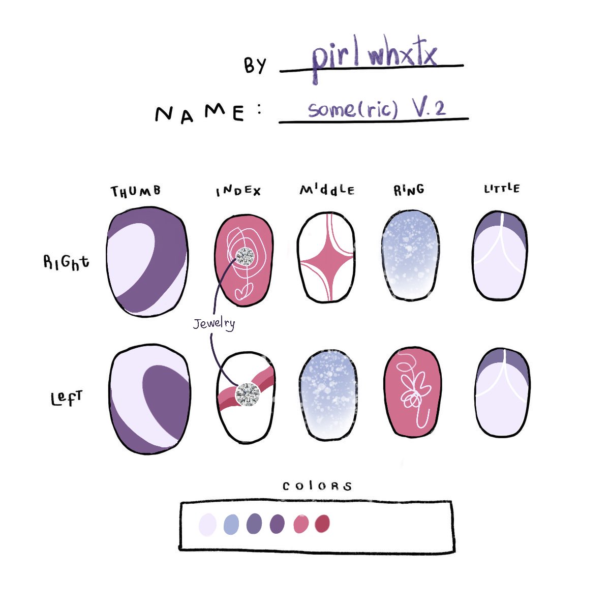 pirlwhxtx's tweet photo. 💐Nail Art ideas from Somewhere by Eric ✨

• thanks for your request @GRANDlCE 

✕ ห้ามรีโพสต์และนำไปใช้ในเชิงพาณิชย์ ✕ 
#THEBOYZ #ERIC #nailart #artworkเดอะบี #ArtworkTheB https://t.co/vHcmRhMwru