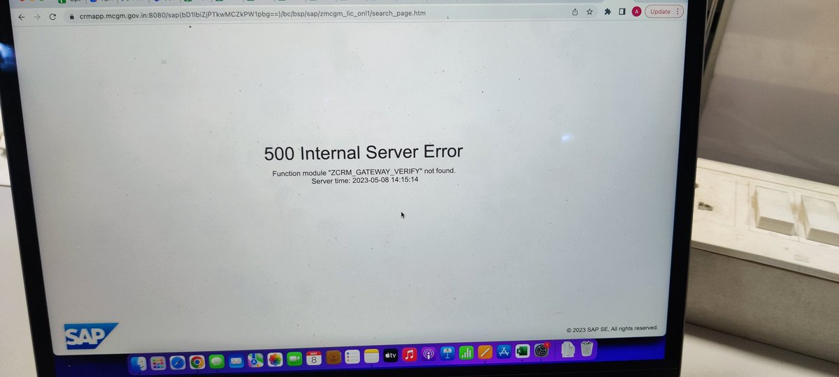 ayub_sayeed's tweet photo. @mybmc - Escalation#3- I am unable to make an online payment for an application. Geting this error message. Visited P/S Ward Office as well and even they are not able to help me. According to them, I need to wait for payment issue to resolve. Please help! https://t.co/8i0aWlmfEM