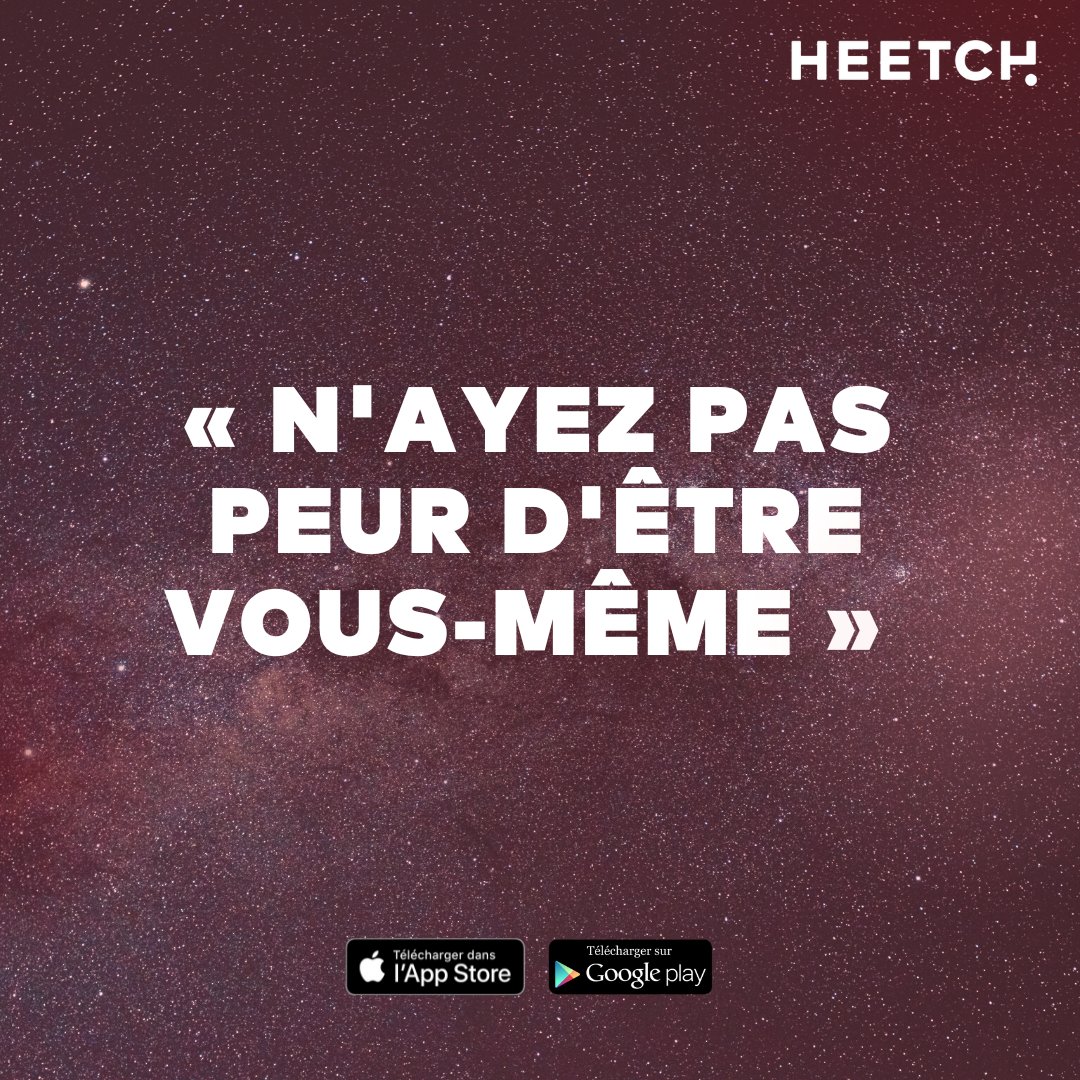 ⚪ N'ayez pas peur d'être vous-même... Chaque jour vécu est déjà une bénédiction en soi ! 🙏

Passez une excellente semaine 🚗

#heetchmali #mondaymotivation #behappy #liveheetch