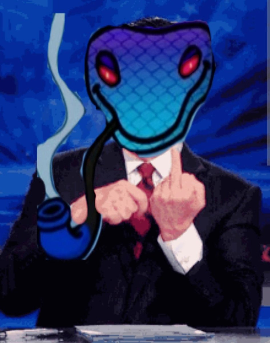 AnthonyJohnSopr's tweet photo. @bisoncoin_io Does it look like #SNEK gives a f**k. Ssssssssssssssssss #SDGAF https://t.co/Iu5taIIcmv