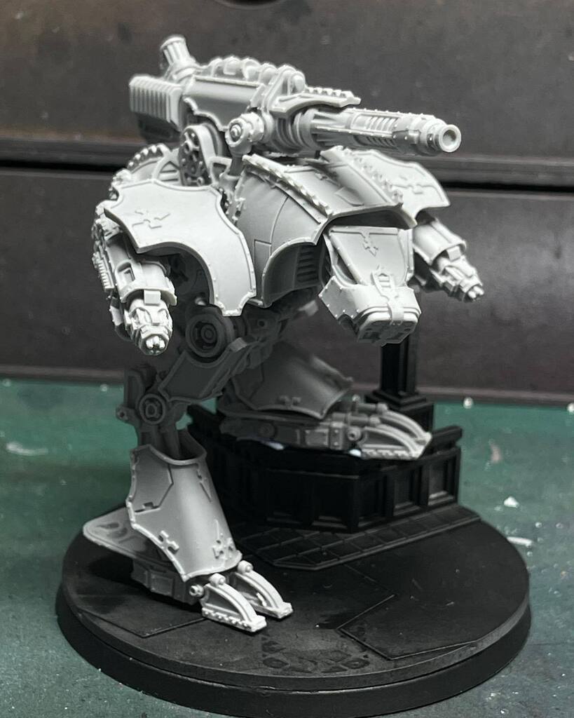 Asmodire's tweet photo. Legio Metallica #Direwolf
Finally getting around to this one!
#adeptitanicus #warhammer #paintingwarhammer #warhammercommunity #hardforheresy #fullypaintedisforclosers #ebayresuce #atclashofthetitans #housekrast #warlordtitan #reavertitan #warhoundtita… https://t.co/k7dBrMIlJW https://t.co/RbZvNafa7l