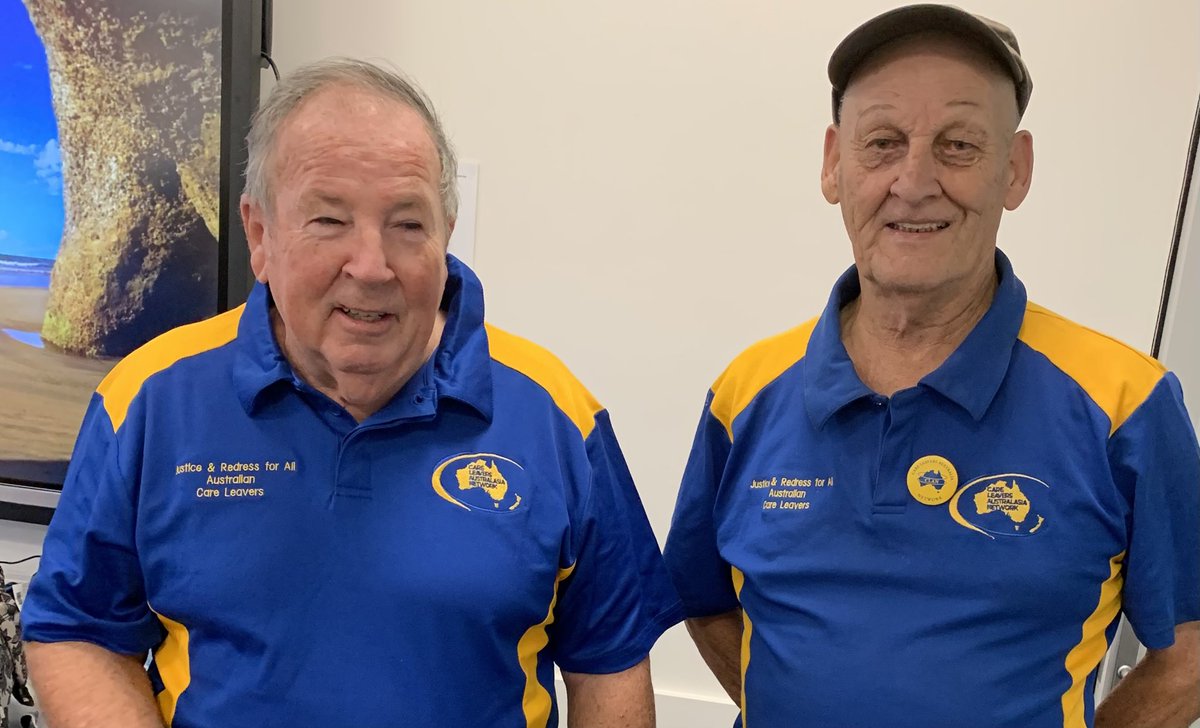 CLAN_AU's tweet photo. 2 scallywaggs Ray & Peter #ChildMigrants from #UK
Both are writing a book together about time in #Catholic #orphanages in #WesternAustralia run by #unchristianbrothers
#Bindoon #Castledare
Ray in #FrHudson #children’sHome UK
@JimGoddard1 @CareLeavers #wapol https://t.co/lmeK2141kb