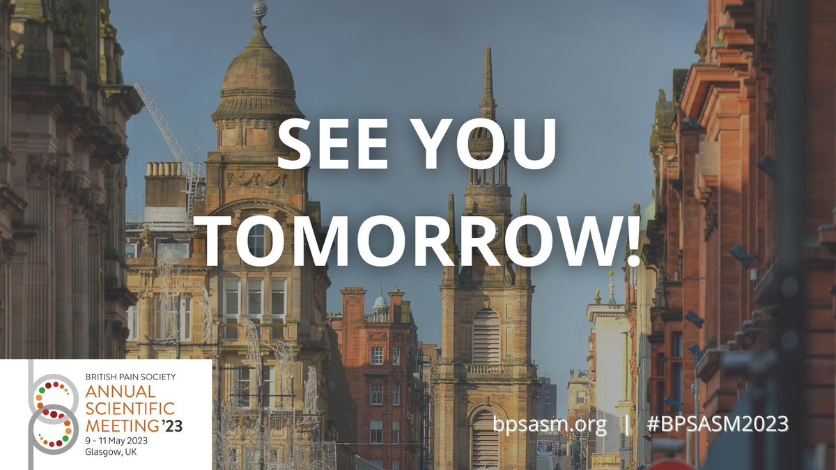 BritishPainSoc's tweet image. That was all for today at #BPSASM2023 🤗

What were your main takeaways from today&apos;s sessions? Share your thoughts with us in the comments below👇