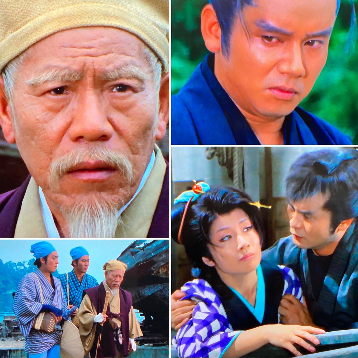 水戸黄門第1部。東野英治郎、杉良太郎、横内正、中谷一郎、露口茂、弓