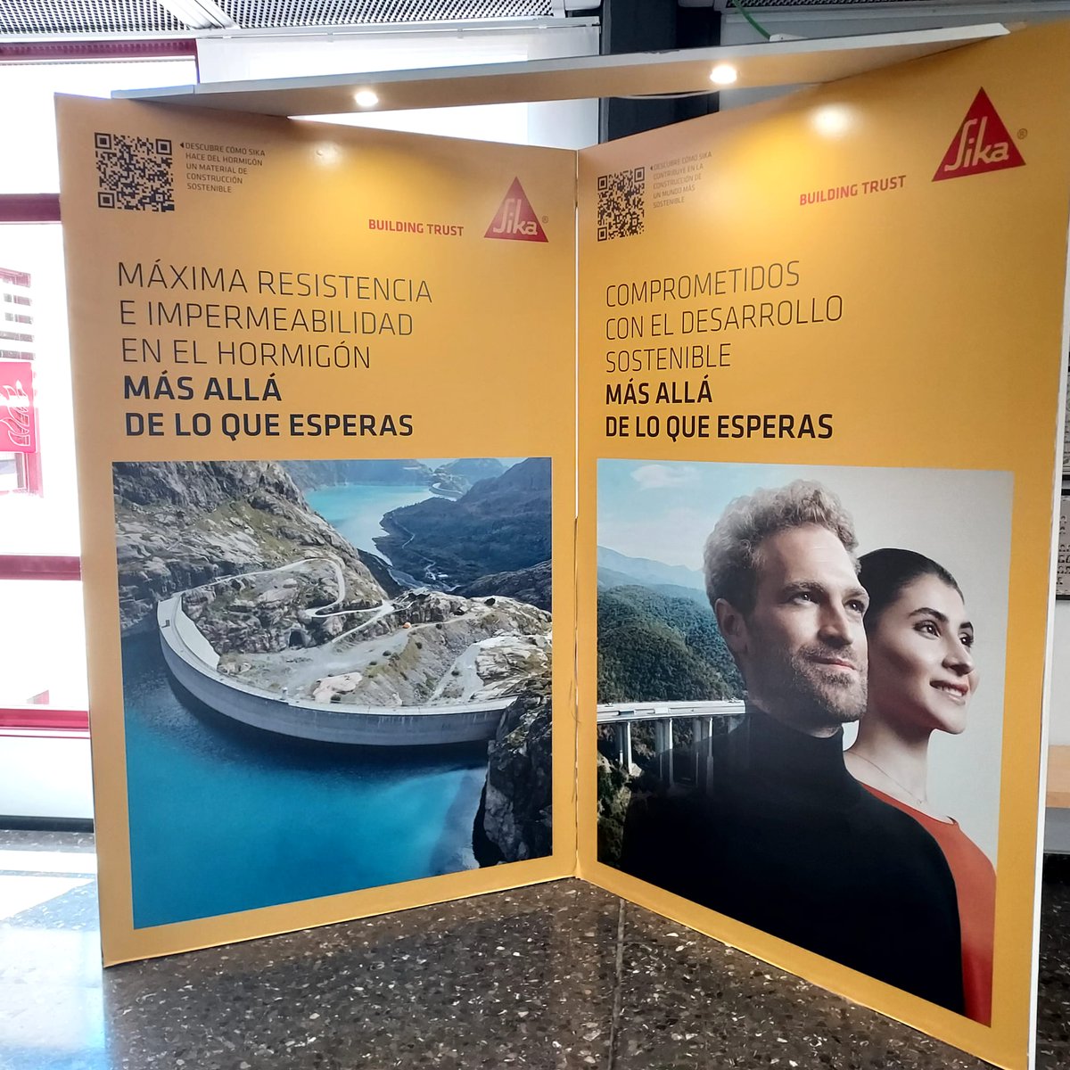 RafaTortajada's tweet photo. @SikaSpain colaborando como cada año en la semana de la ingeniería civil y medio ambiente. #SICMA23 https://t.co/TaVBGj0XMC