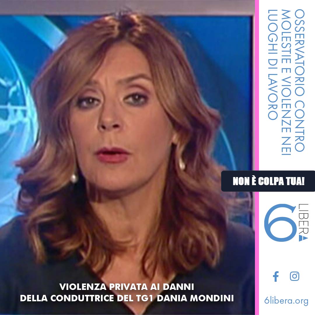 Indagini chiuse e rischio processo per i cinque giornalisti e i dirigenti di Rai 1 accusati di stalking, lesioni e tentativo di violenza privata in concorso tra loro nei confronti della conduttrice del Tg Dania Mondini. bit.ly/42AyBs2 
#6libera #paritadigenere #lavoro