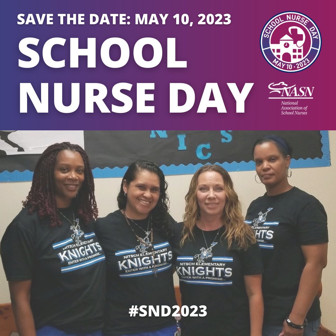 #SchoolNurses have been critical in improving public health and ensuring student academic success for more than 120 years! Celebrate #SND2023 on May 10. <a href="/schoolnurses/">NASN, Inc.</a> schoolnurseday.org