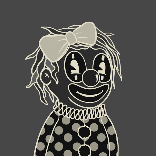 FknClownz (@fknclownz) on Twitter photo š¤”REALFKNCLOWNZ #1430 š¤”
WIG/ HATS: Bow (6.46%)
MOUTH MAKEUP: Happy (9.60%)
COSTUME: Polka Dots (10.74%)
Powered by <a href="/BetterBlocksio/">Better Blocks</a>
opensea.io/assets/ethereu⦠š¤”REALFKNCLOWNZ #1430 š¤”
WIG/ HATS: Bow (6.46%)
MOUTH MAKEUP: Happy (9.60%)
COSTUME: Polka Dots (10.74%)
Powered by <a href="/BetterBlocksio/">Better Blocks</a>
opensea.io/assets/ethereuā¦