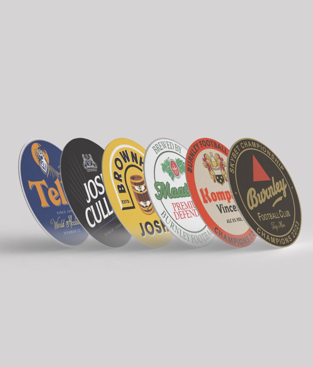 TurfCastPodcast's tweet photo. 🎉 COMPETITION TIME 🎉 

🍻 To celebrate Burnley becoming EFL champions, we’re giving away TWO SETS of these Burnley FC beer mats! 

To enter, you must: 
1. Follow us 
2. Retweet this tweet
3. Follow @FootieThreadz 

Good luck! Winner announced Wednesday. 

#twitterclarets #UTC https://t.co/mp7wdKu4Bp