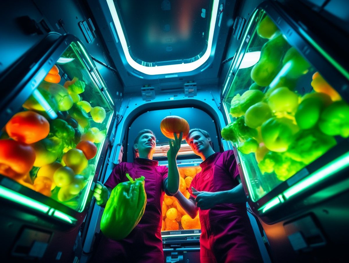 get_spacefood's tweet photo. 7 food trends.

1. Plant-based diets
2. Sustainable sourcing &amp; local produce
3. Health-focused foods
4. International flavors &amp; fusion cuisine
5. Food delivery services &amp; meal kits
6. Reducing food waste
7. Personalized nutrition

#foodtrends
#spacefood https://t.co/HRdiPozSZm