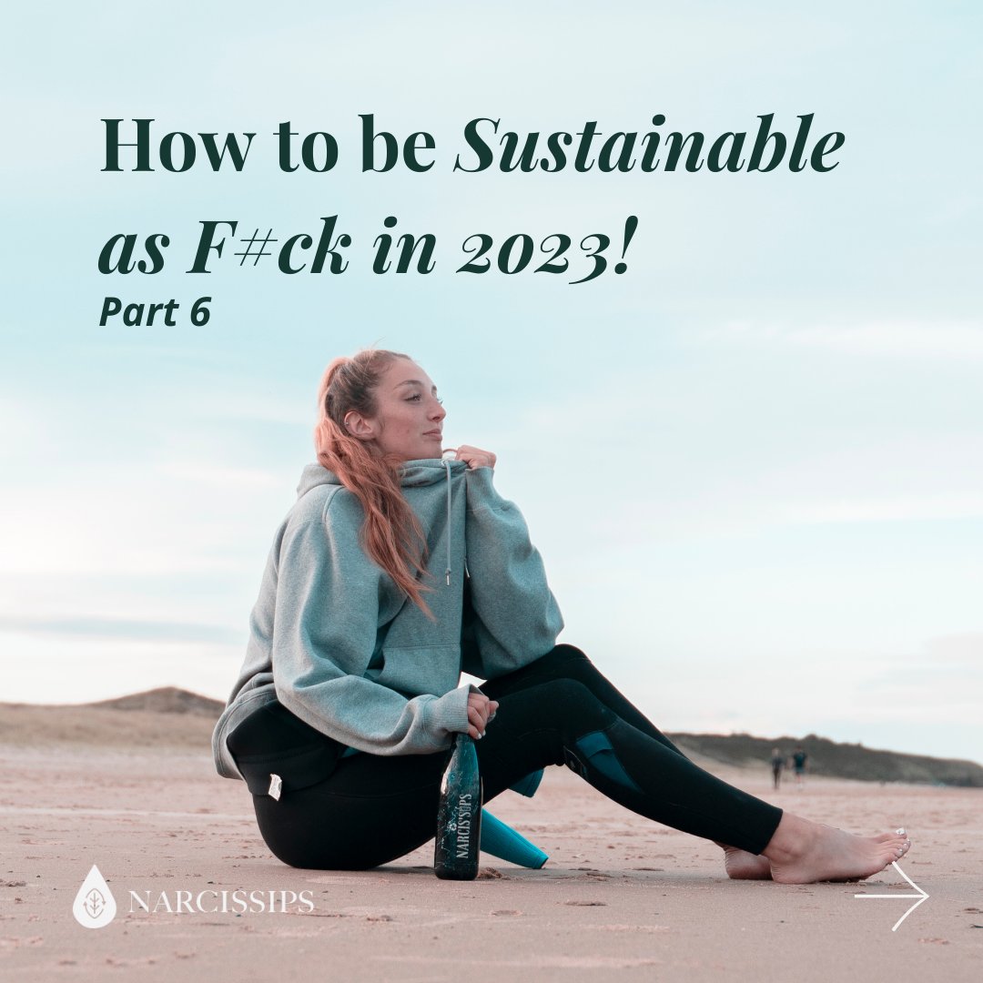 Narcissips's tweet photo. How to be Sustainable as F#ck in 2023, part 6 with Narcissips Ireland - small changes, that can make a big impact!

Head over to our Blog section to see how easy, realistic tips can make a difference.

https://t.co/oy16yWQAm8

 #reuse #irishbrand #irishbusiness  #plasticfree https://t.co/0yW08fpUn9
