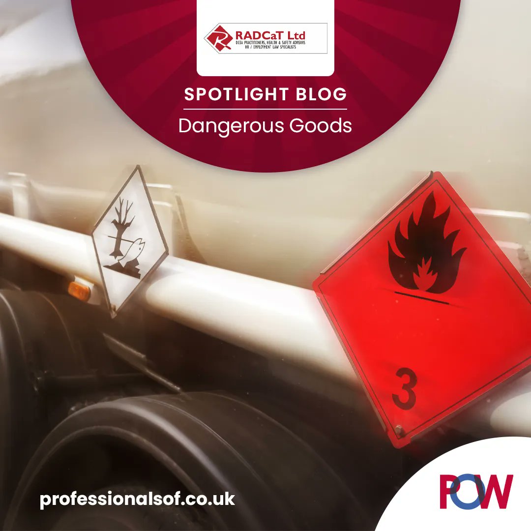 Profs_Wigan's tweet photo. Today we’re putting POW Directory Member RADCaT in the spotlight.
The expert team at RADCaT are on hand for advice, training or support regarding the transport of Dangerous Goods.
Read more in our recent blog:
https://t.co/tlWWk3AVzd
#POW #networking #wigannetworking https://t.co/2AOumN63Zk